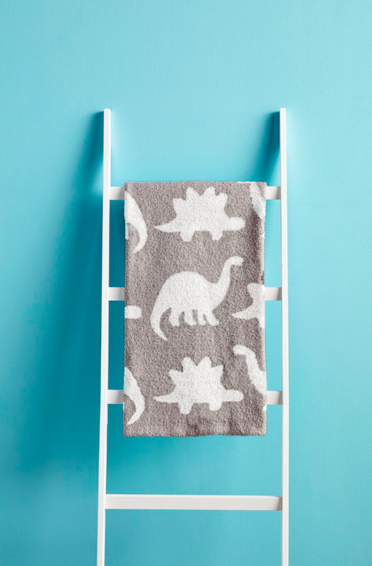 Dino Chenille Blanket