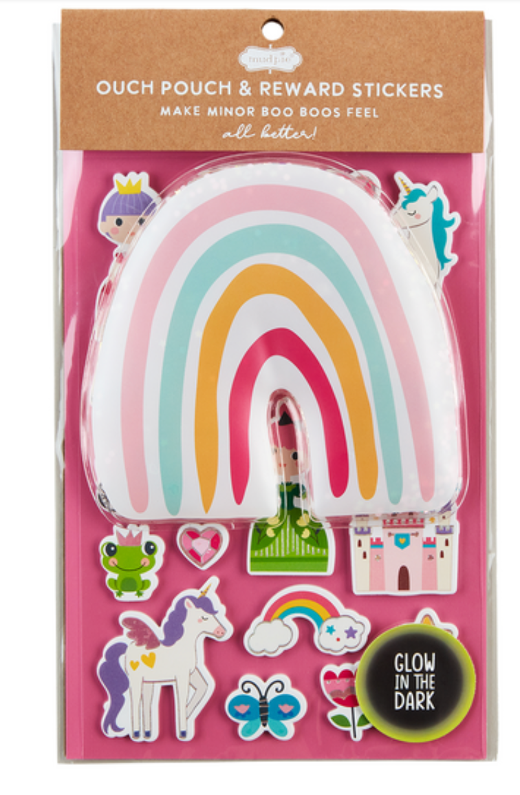 Rainbow Ouch Pouch Sticker Book