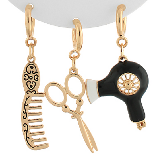 Hair Salon Theme Multi Charm Set
