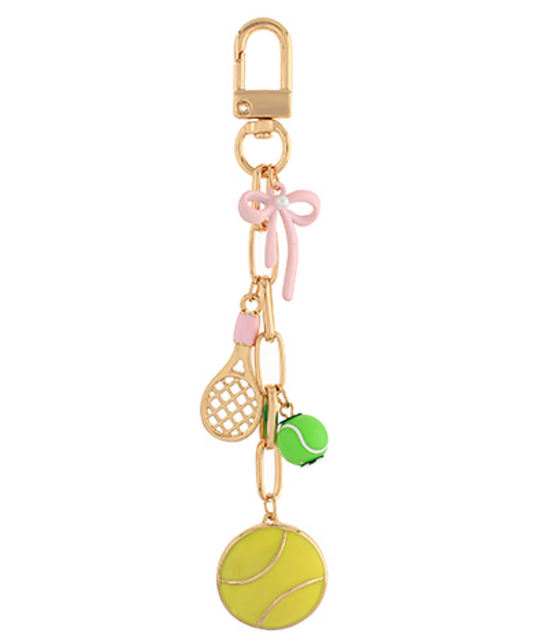 Tennis Theme Multi Bag Charm