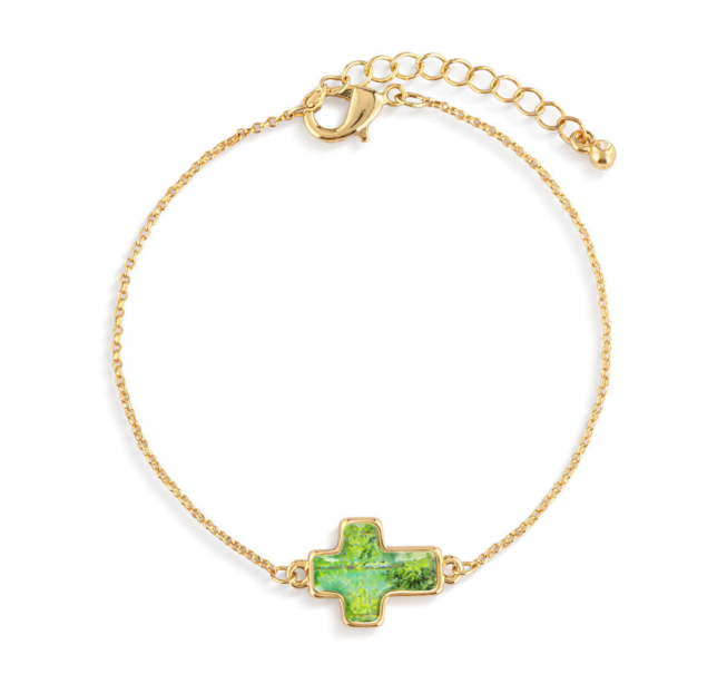 Artful Cross Bracelet - Faith