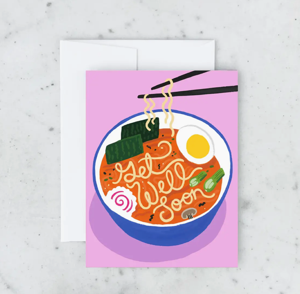 Get Well Soon Ramen Card