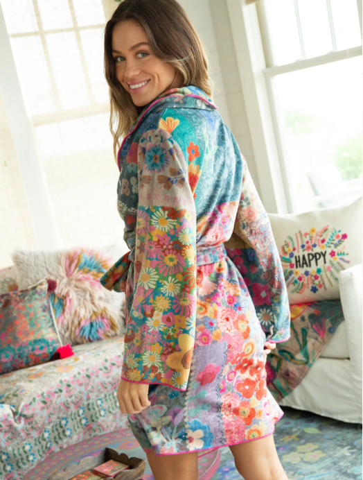 Cozy Robe- Patchwork Love