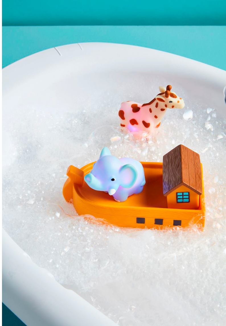 Light-Up Noah's Ark Bath Toy Set