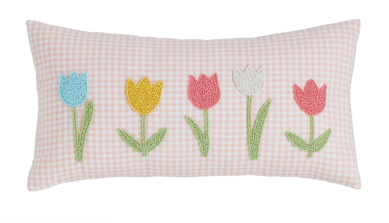 Easter Beaded Pillows