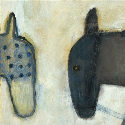 Two Horses Art Print