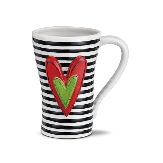 Black Stripes Mug