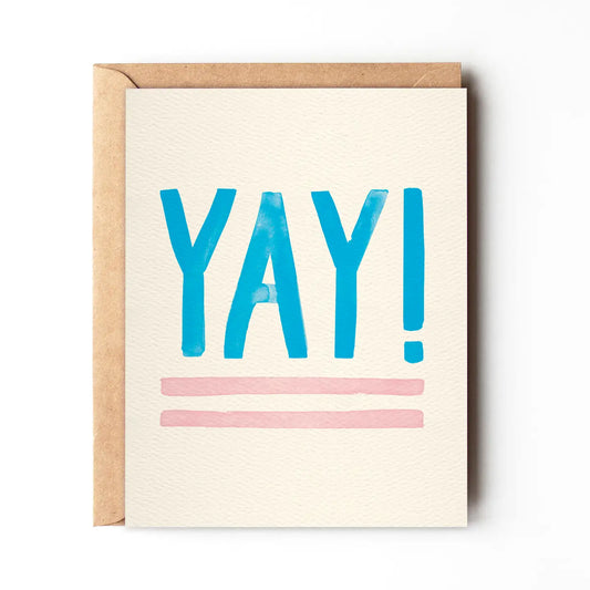 Yay - Fun Congratulations Card