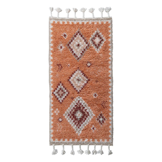 Woven New Zealand Wool Shag Floor Runner