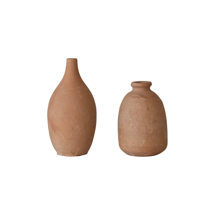 Handmade Terra-Cotta Mini Vase