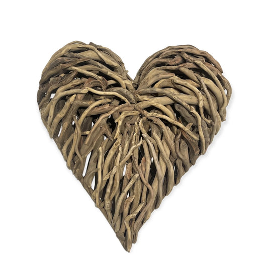 Driftwood Heart Wall Decor