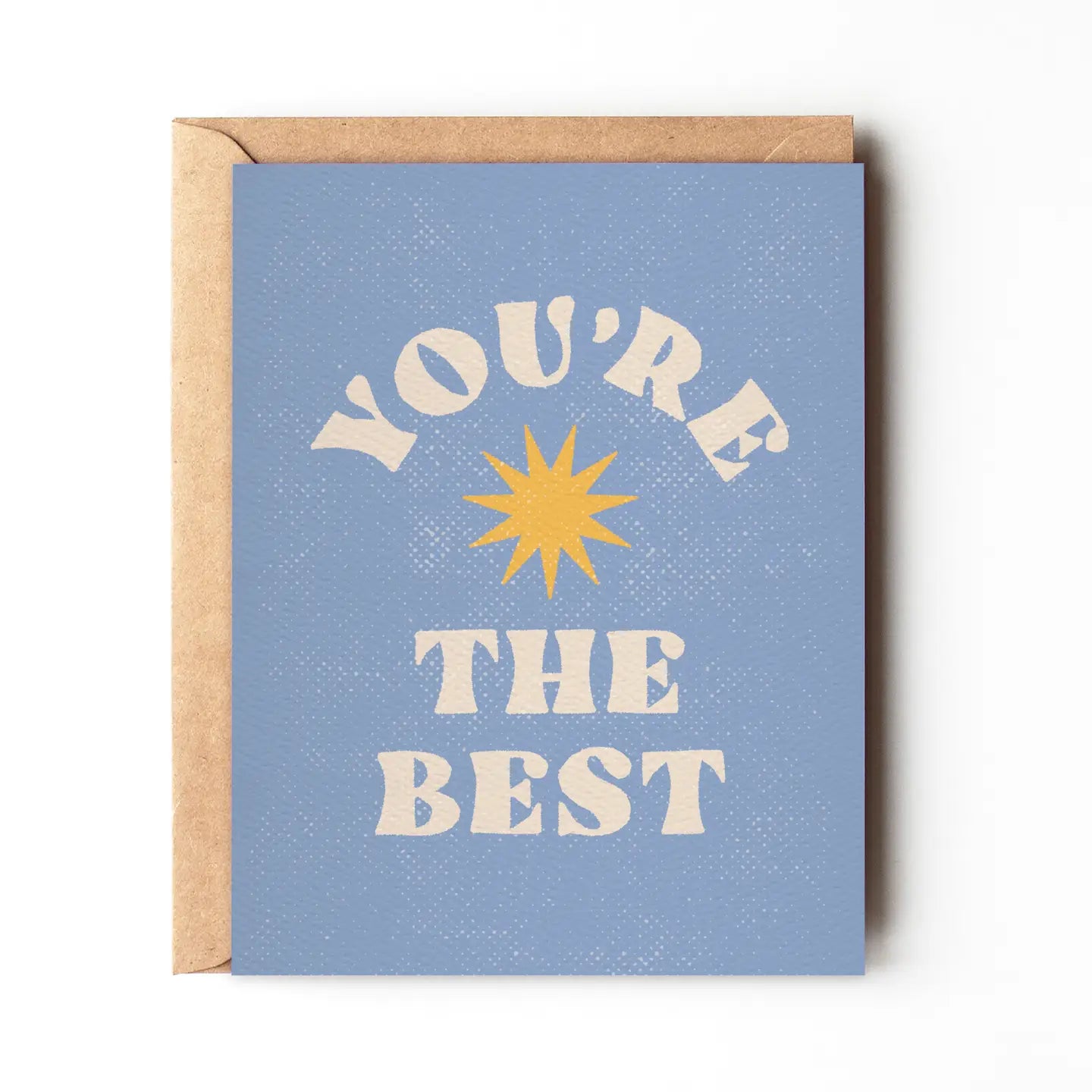 You're the Best - Fun Retro Thank You Card