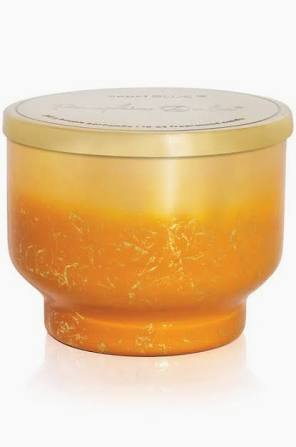 Capri Blue Pumpkin Dulce Glimmer Inverted Jar