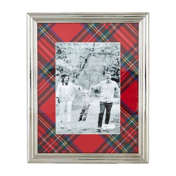 Large Red Tartan Frame