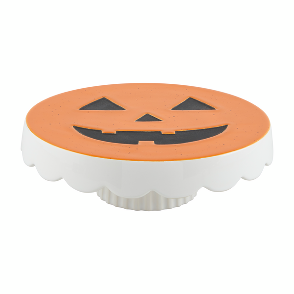 Jack-O-Lantern Pedestal & Reindeer Chip Server