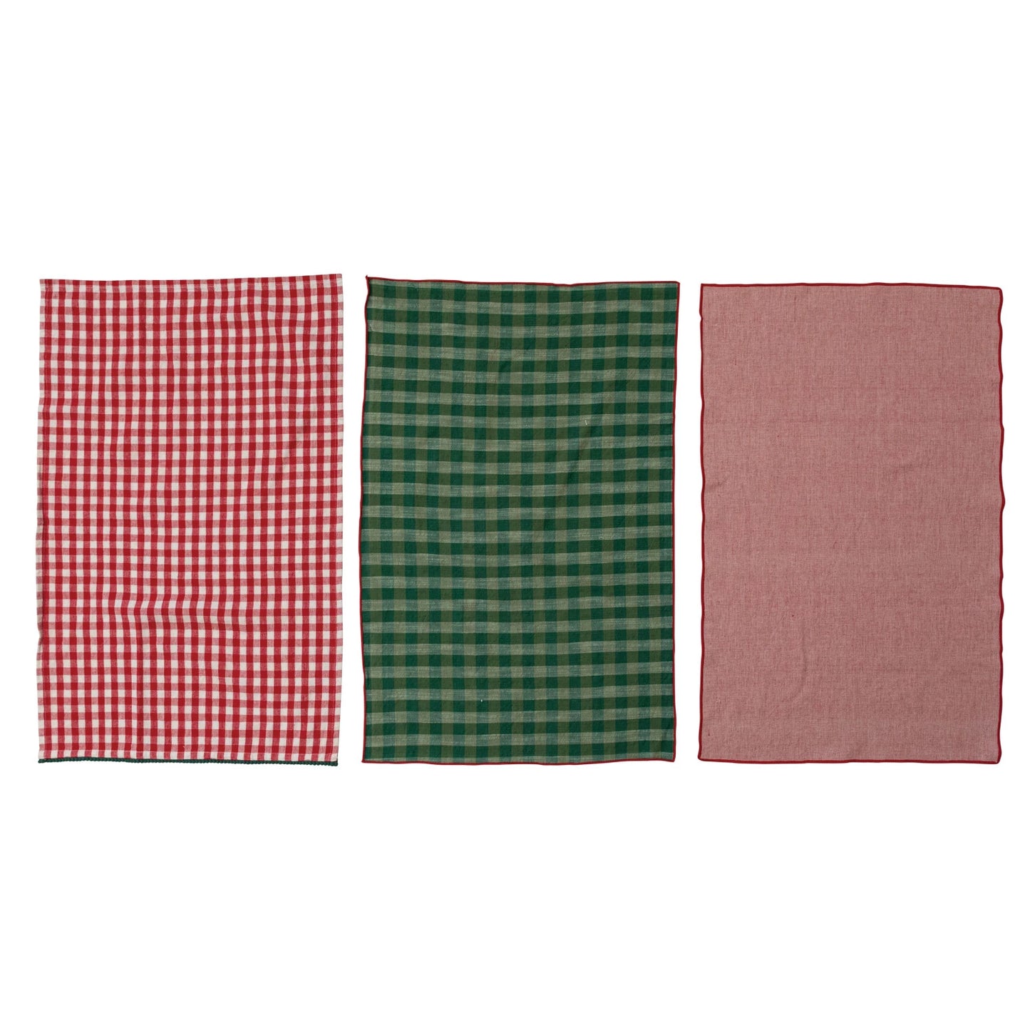 Christmas Woven Cotton Tea Towels