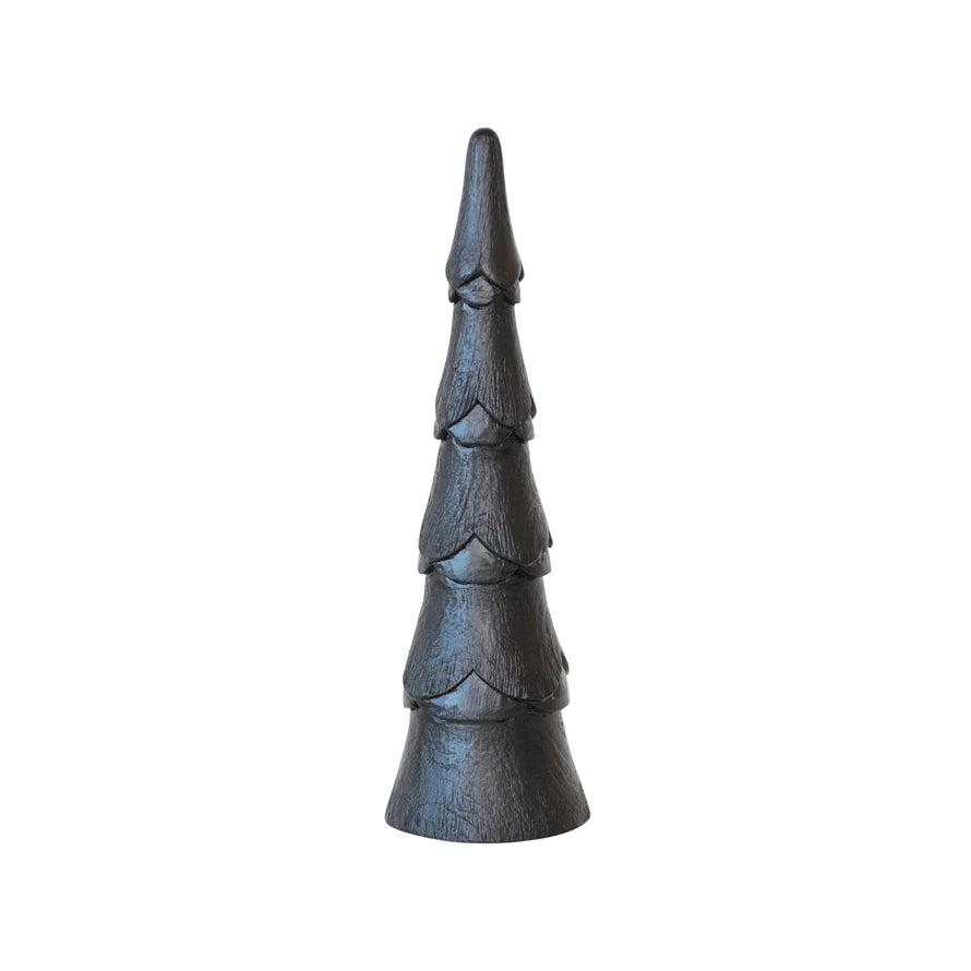 Black Mango Wood Christmas Tree