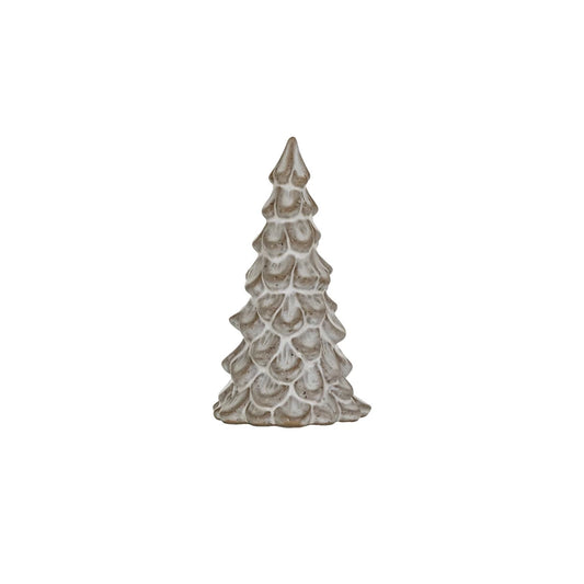 Cream Reactive Glaze Stoneware Tree