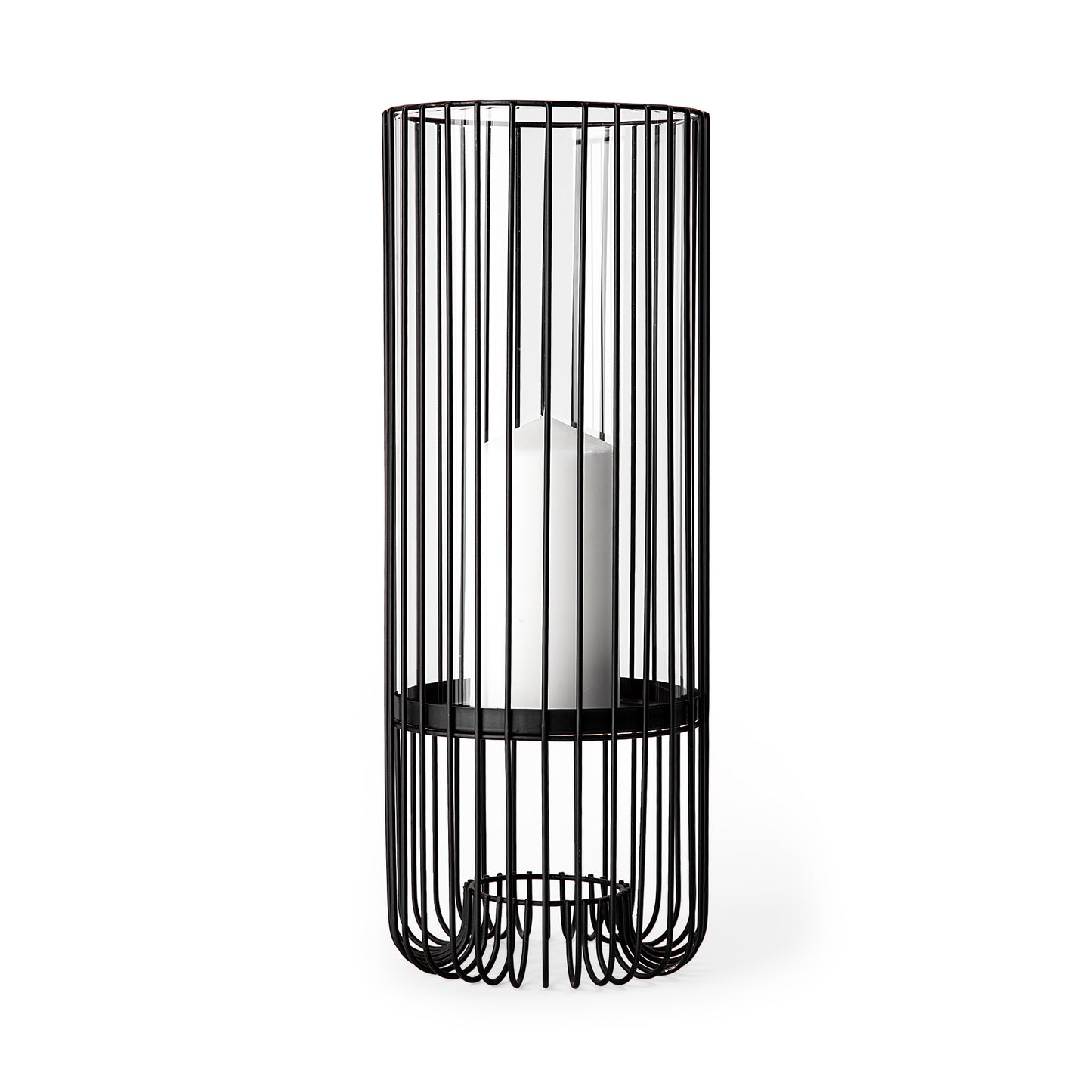 Metal Cylindrical Candleholders