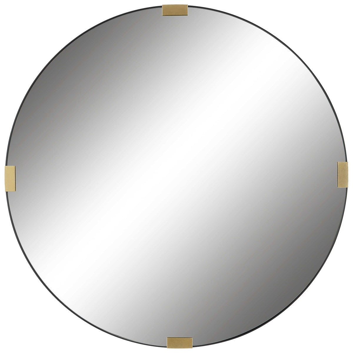 Clip Round Mirror