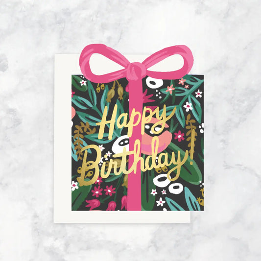 Present Happy Birthday Card