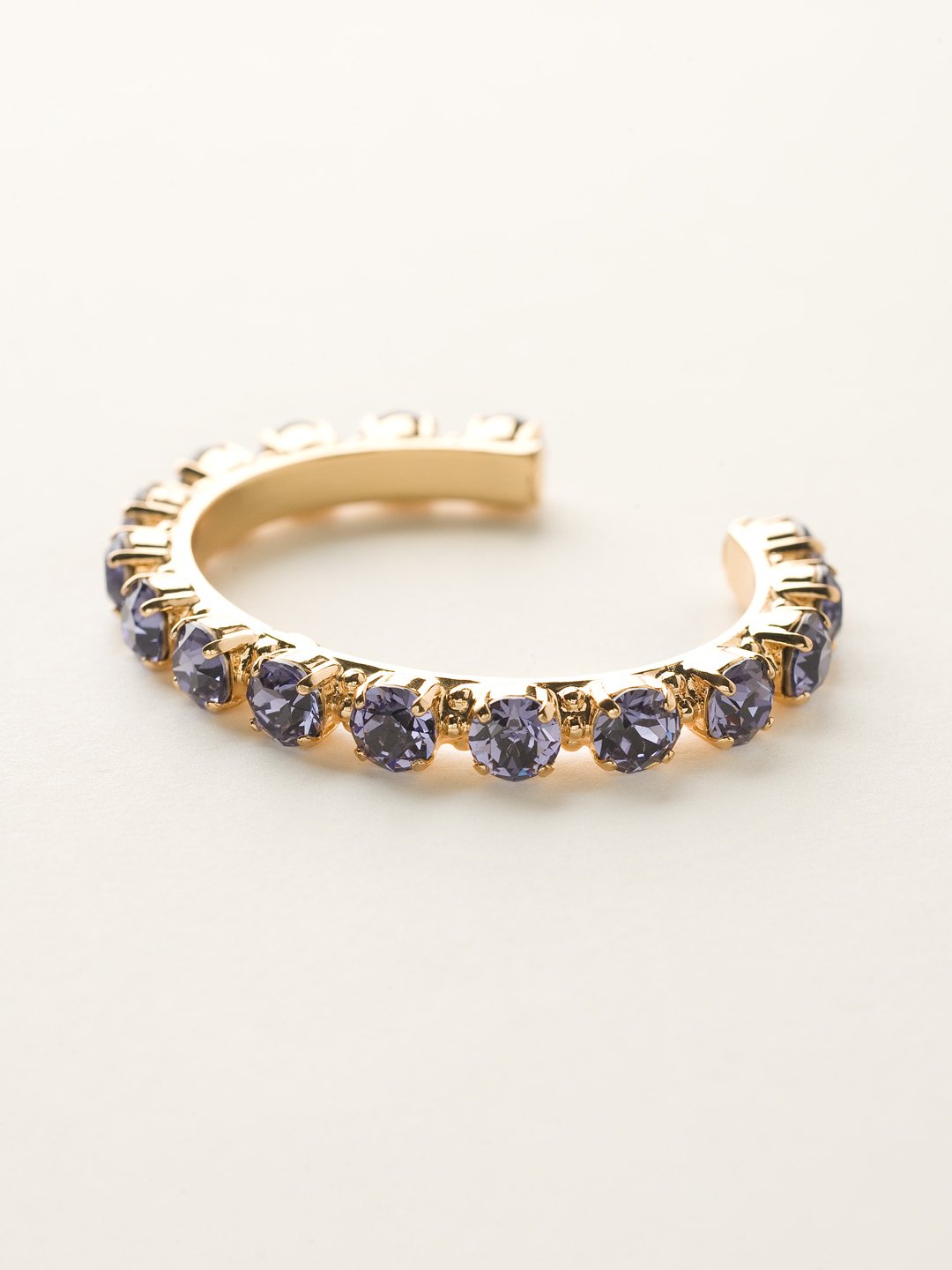 Riveting Romance Cuff Bracelet-Tanzanite Crystal