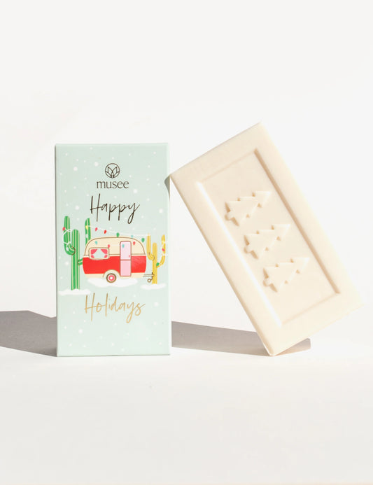 Happy Holidays Bath Soap