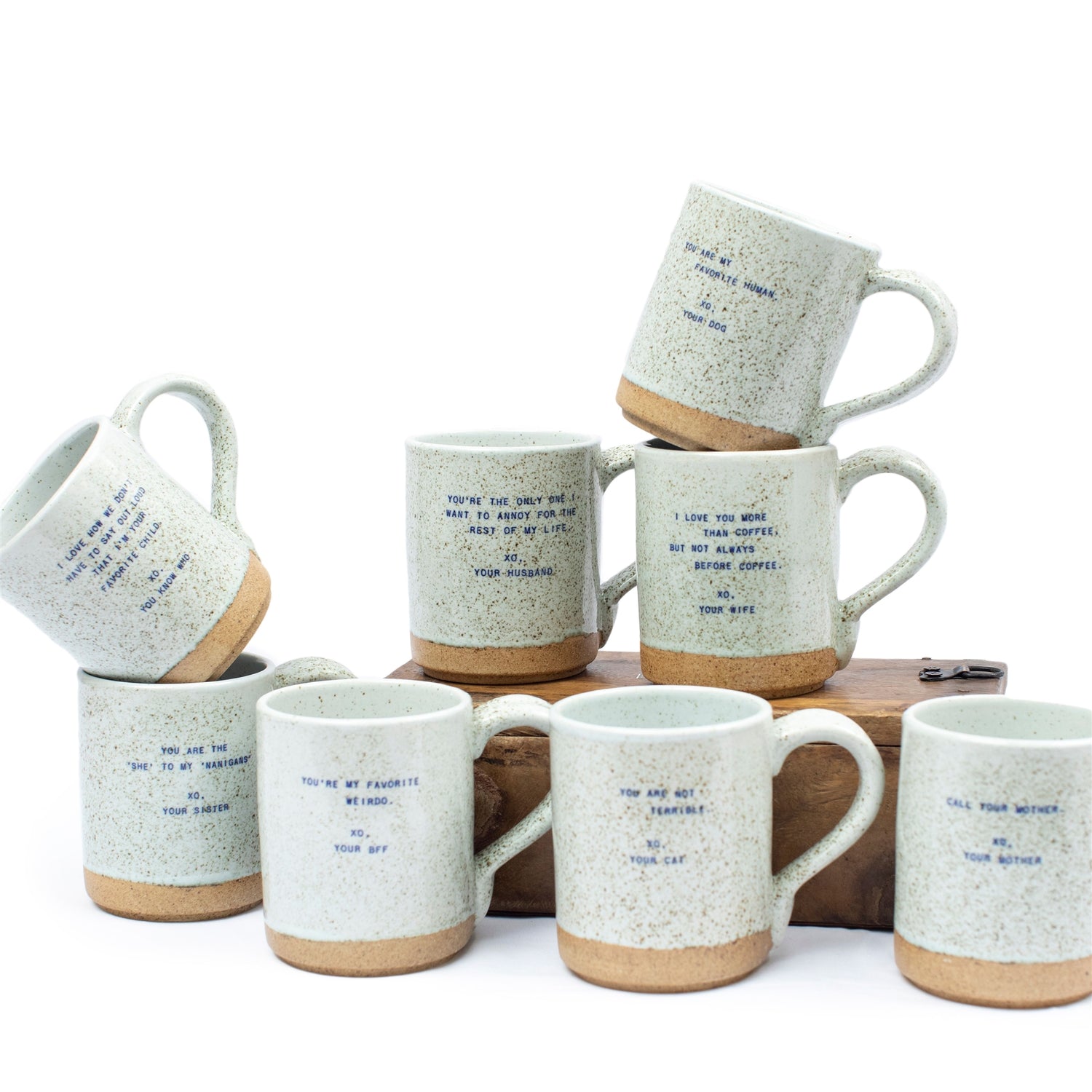 Let Me Be Clear…” Mug Set – BOBBYK Boutique