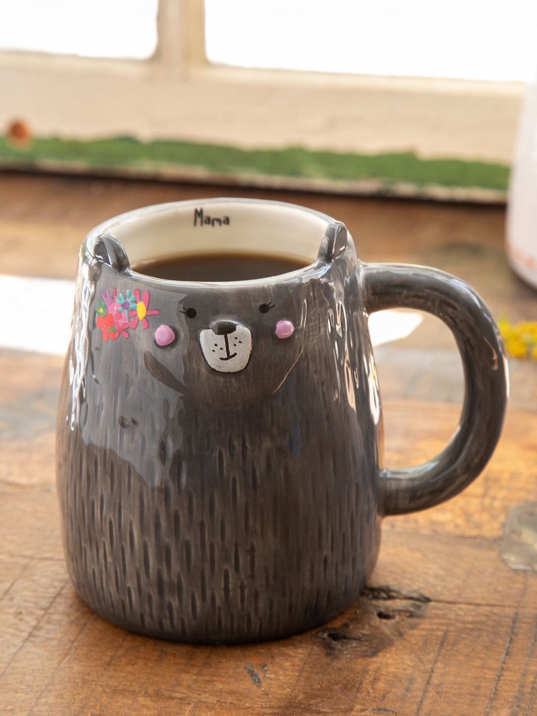 Folk Art Mug - Mimi The Mama Bear