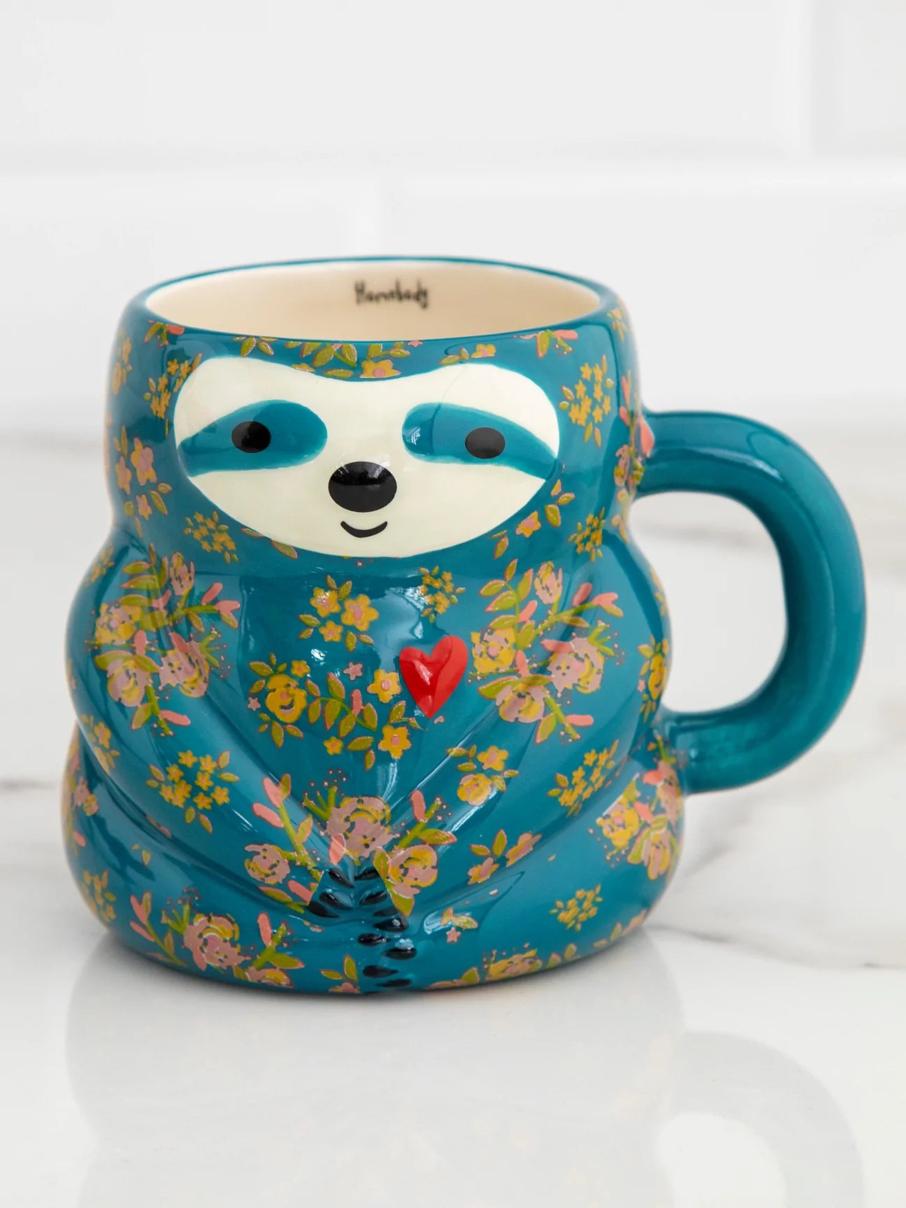 Folk Art Mug-Sylvia Sloth