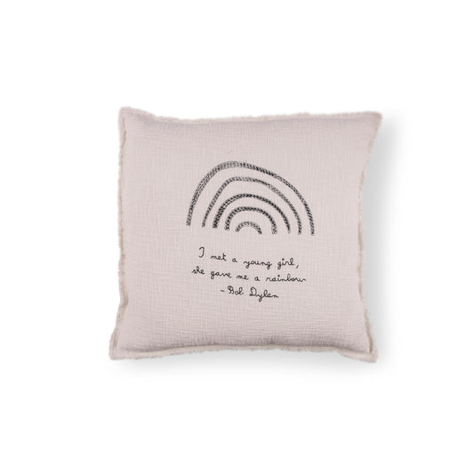 I Met A Young Girl - Bob Dylan Pillow