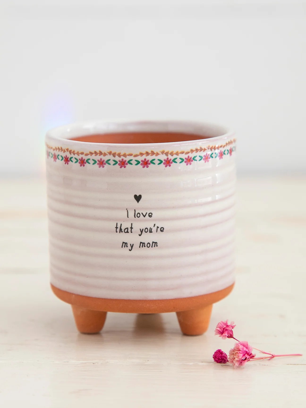 Mini Artisan Planter - Mom