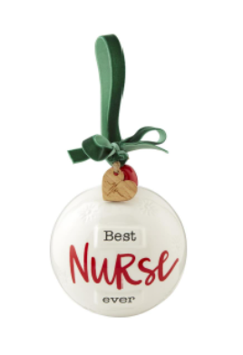 Best Nurse Boxed Ornament