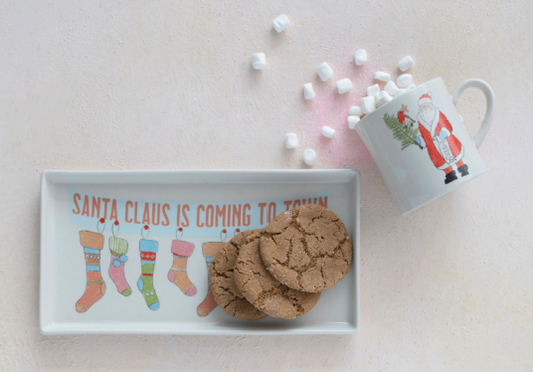 Santa Tray & Mug Set