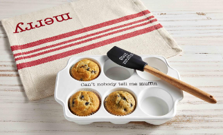 Muffin Tray & Spatula Set