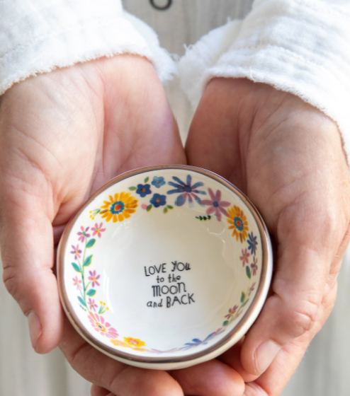 Love You to the Moon Trinket Dish