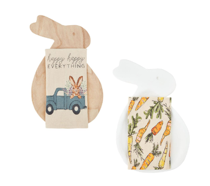 Bunny Board & Towel Sets