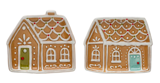 Gingerbread House Plates