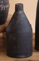 Modern Black Clay Vases