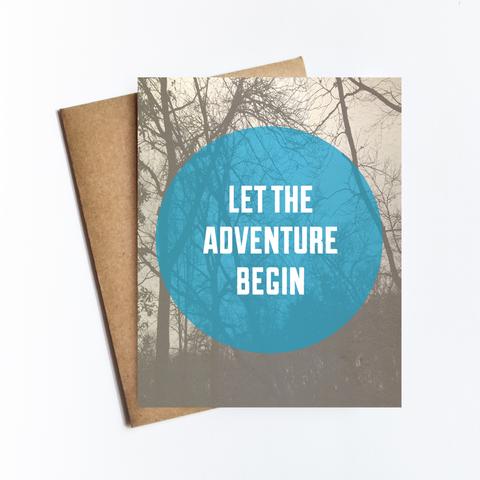 Adventure Begin Card