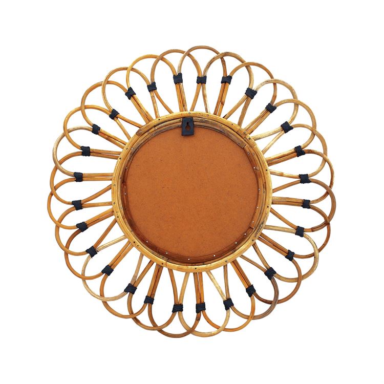 Rattan Mirror