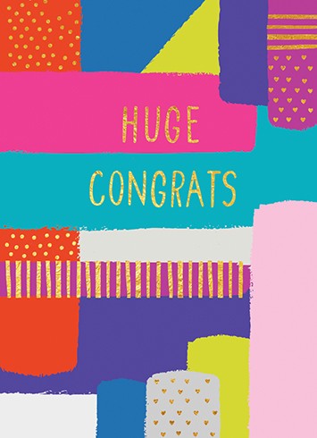 Huge Congrats Card